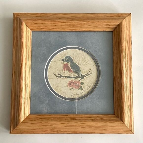 Marnie Dahl Batik Studio
Framed Signed Bird and Blossom Print - Picture 1 of 6